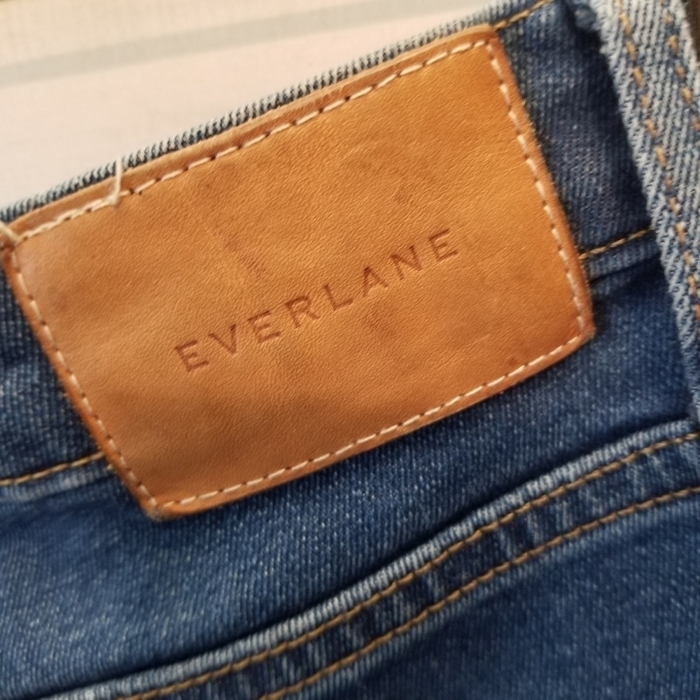 {28} Everlane Ankle Distressed Jean Raw Hem - Picture 8 of 12